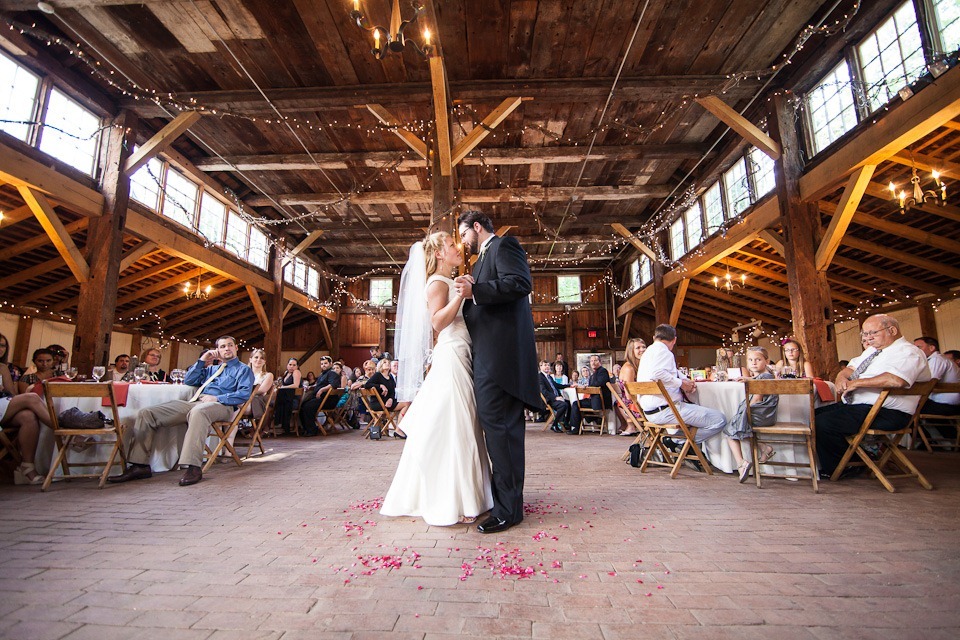 Yellow Barn Wedding Reception