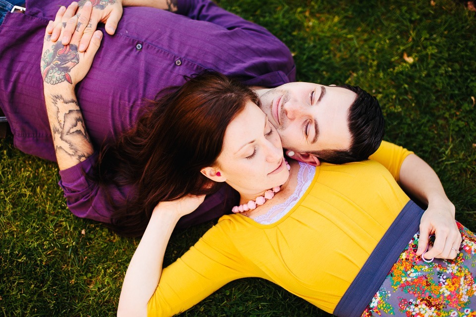 Engaged couple at the Civic Club Harrisburg PA