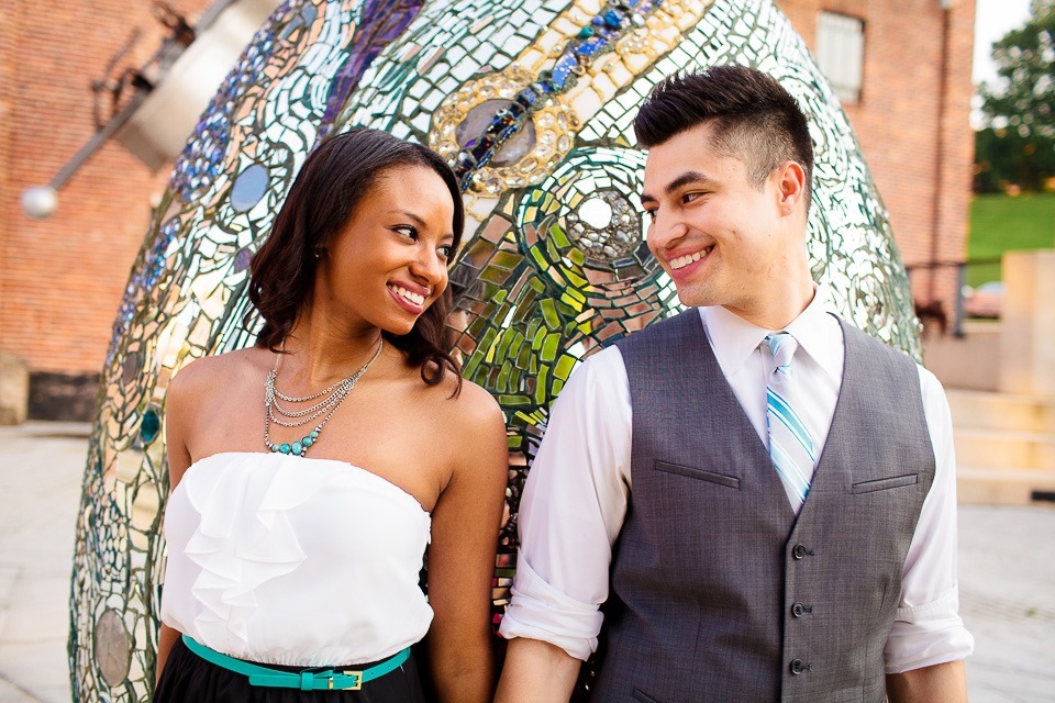 American Vistionary Art Museum Engagement Photography