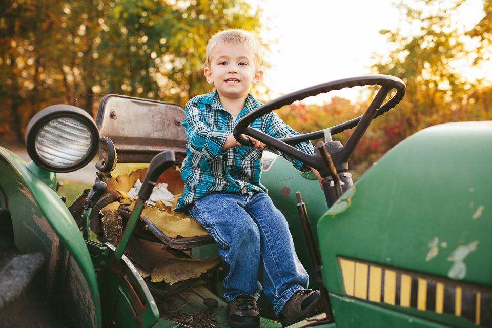 John Deere childrens photographer