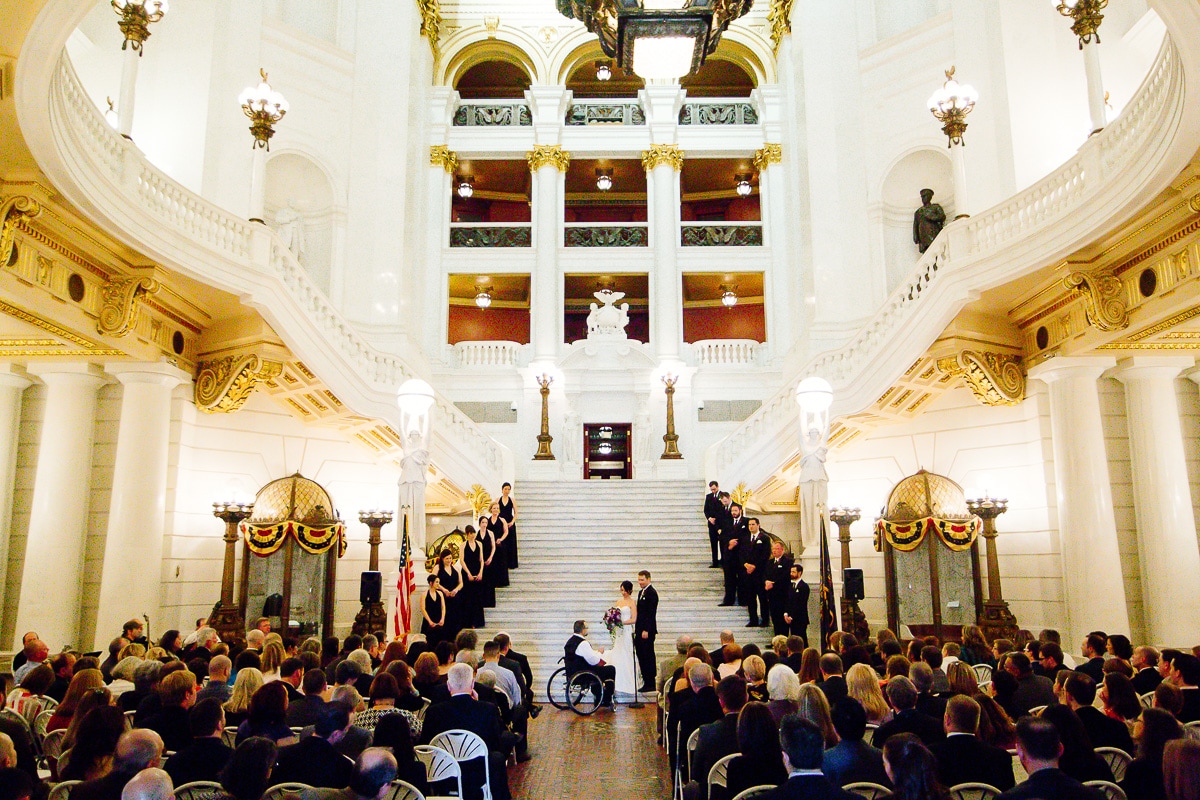 Weddings at the Harrisburg Capitol Rotunda