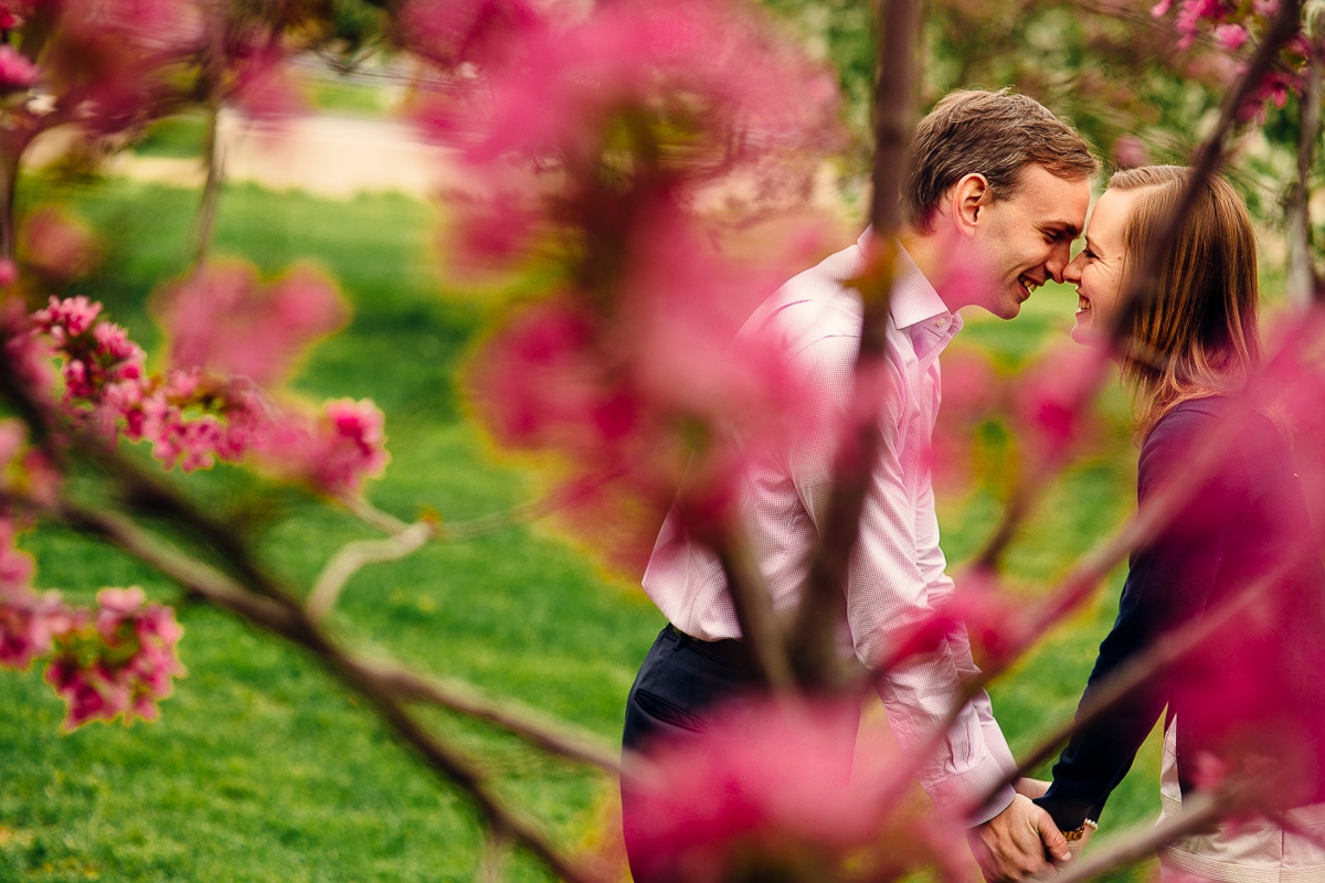 Washington DC Tidal Basin Engagement Photographers