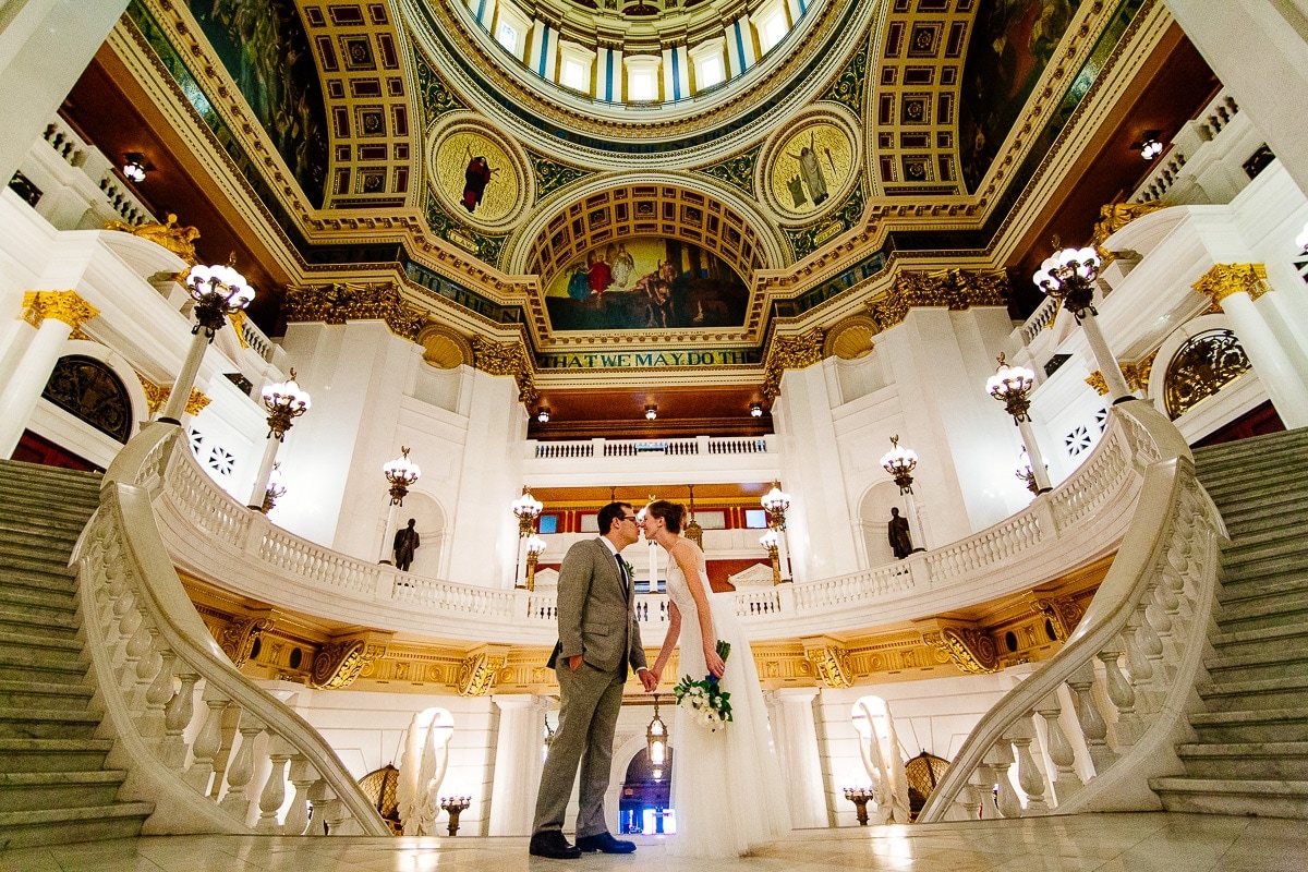 PA State Capitol Wedding Photographers