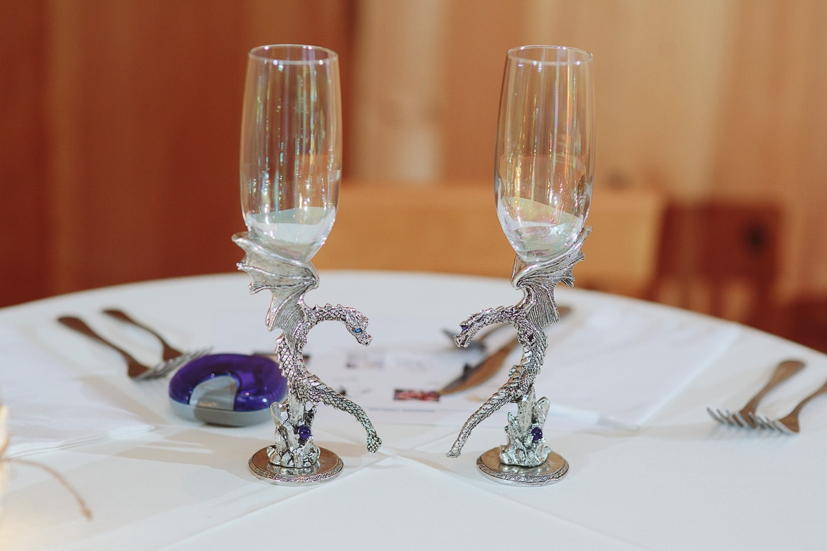 Dragon Wedding Glasses