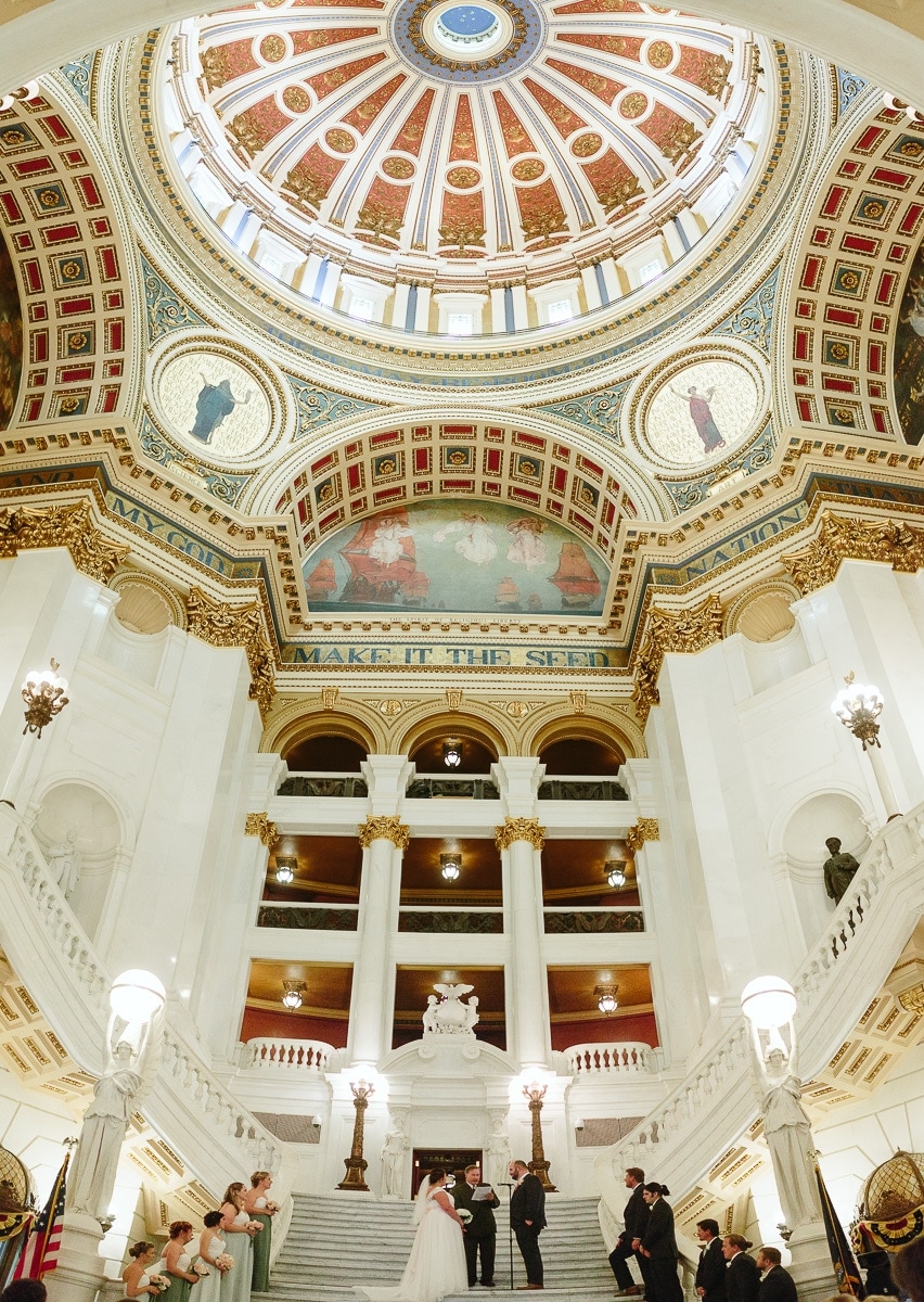 Pennsylvania State Capitol Wedding Photographers